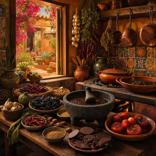 The Cooking Class in Oaxaca cover art